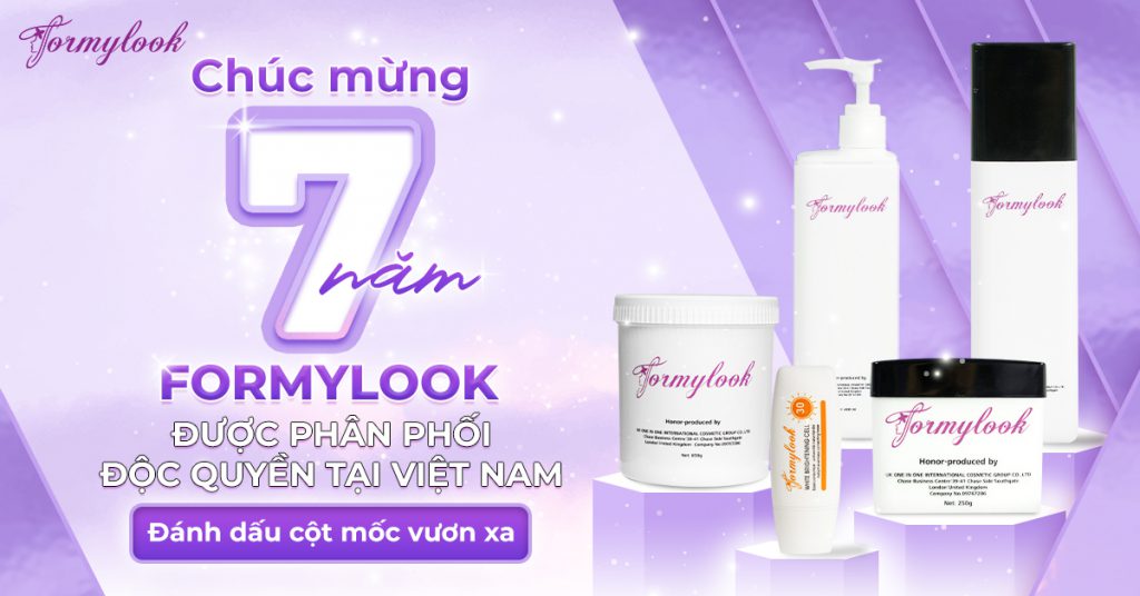 Chúc mừng 7 năm Formylook được phân phối độc quyền tại Việt Nam